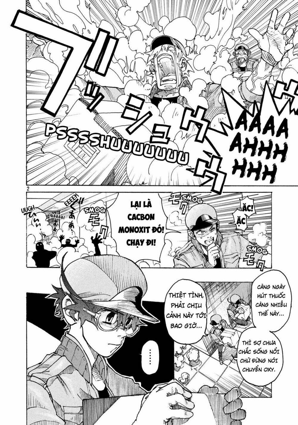 biệt đội tế bào black - hataraku saibou black chapter 6 2