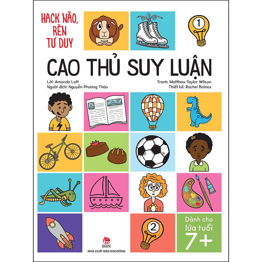 Sách - Hack não rèn tư duy - Combo 4 cuốn: Cao thủ suy luận + Cao thủ logic + Cao thủ ghi nhớ + Toán học không khó