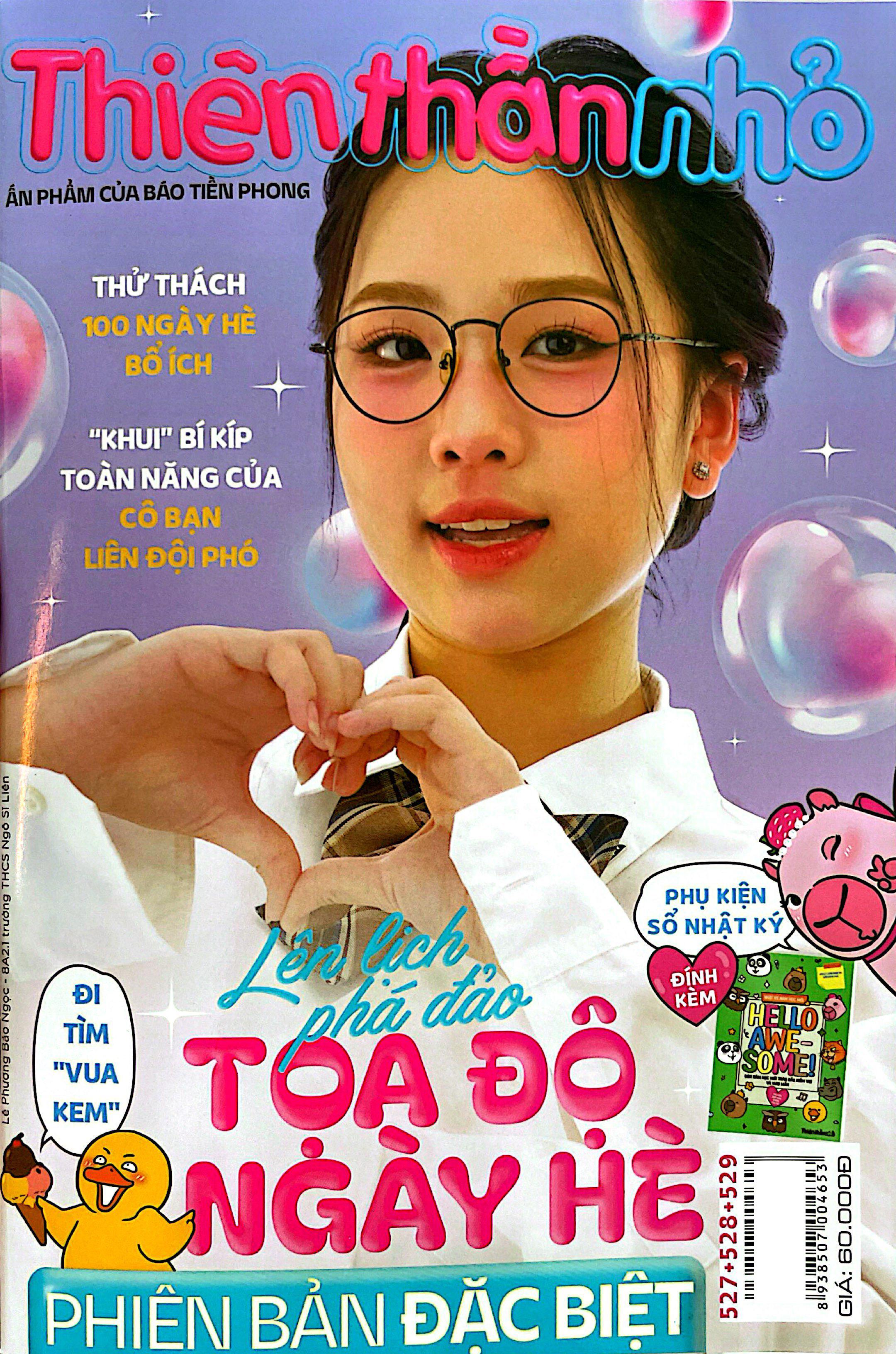 Sách - Thiên Thần Nhỏ - Số 527 + 528 + 529 - Phiên Bản Đặc Biệt Chào Hè - Cùng Tham Gia Thử Thách 100 Ngày Bổ Ích