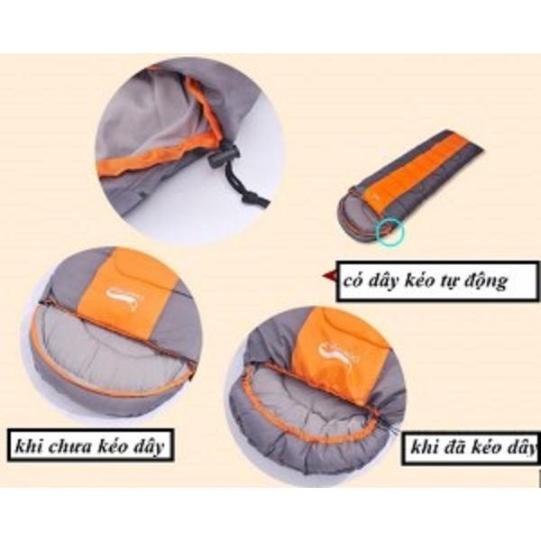 Túi ngủ cao cấp, túi ngủ văn phòng cao cấp hiệu desert fox