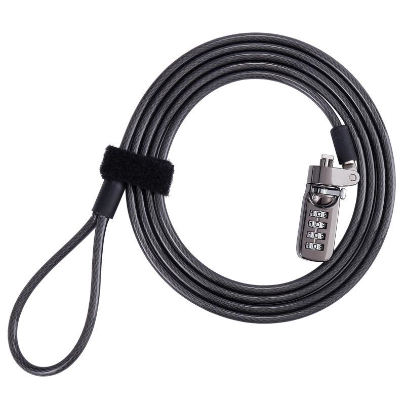 Dây Khóa Chống Trộm Laptop - Dây Chống Trộm Laptop 4 Mã Bảo Mật NF1