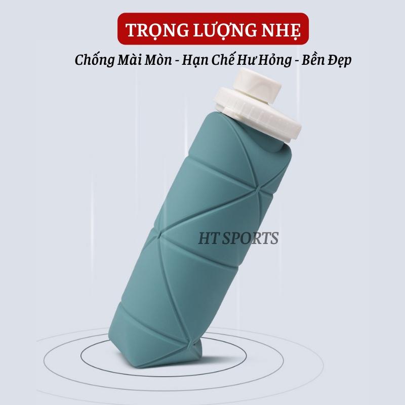 Bình Đựng Nước Silicon An Toàn Gấp Gọn Tiện Lợi Khi Mang Theo