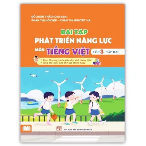Sách - Combo Bài tập phát triển năng lực môn Tiếng Việt lớp 3 - Tập 1 + 2  ( theo Chương trình GDPT 2018) Cánh Diều