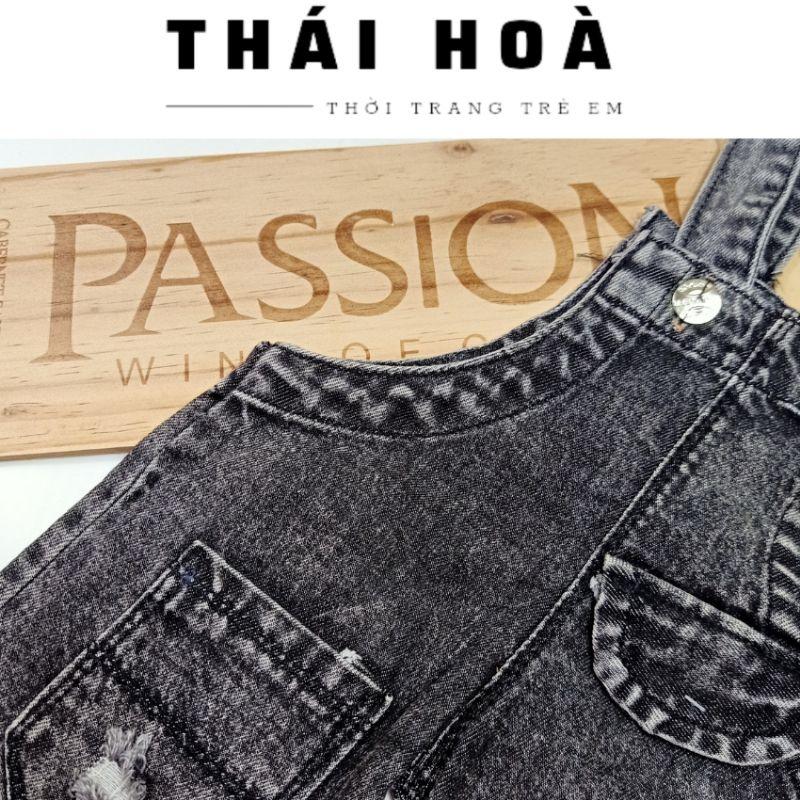 Yếm jeans cho bé size 11_18kg