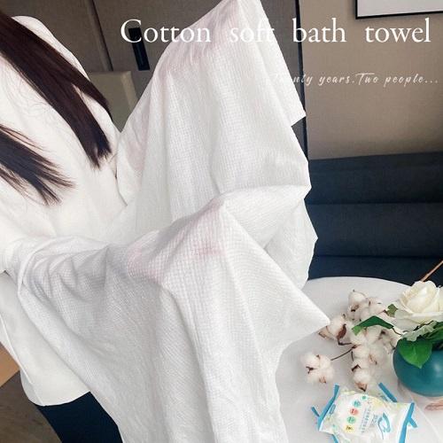 Khăn Tắm Nén Du Lịch Dạng Viên Cotton An Toàn Cho Mọi Loại Da Dùng Một Lần