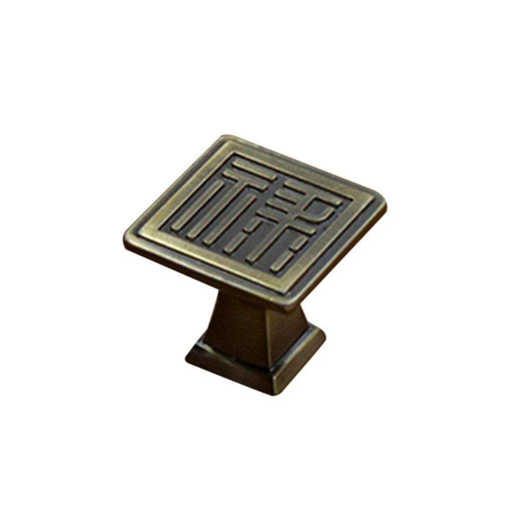 Vintage Single Hole Pull Handles Cabinet Drawer Cupboard Knobs