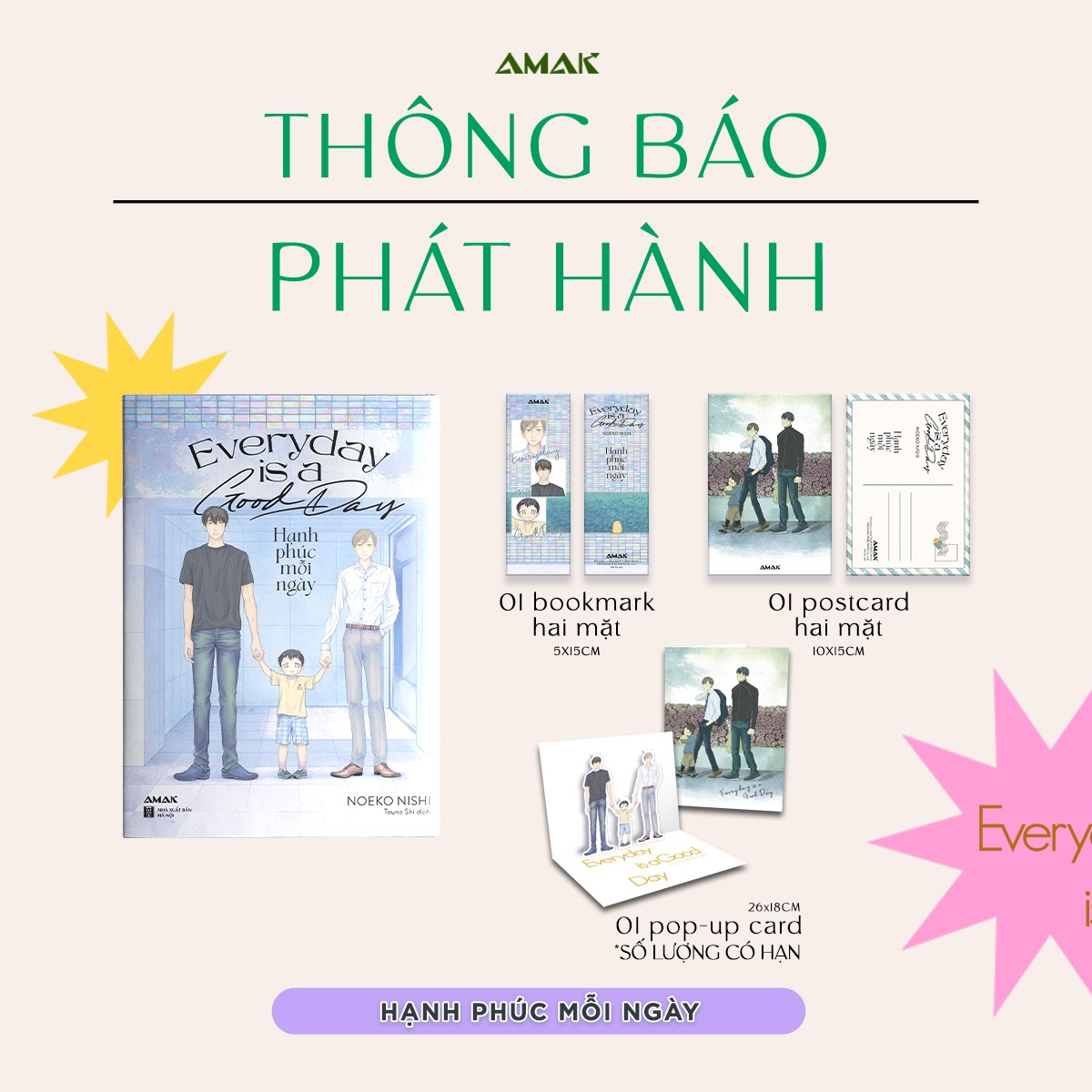 Truyện tranh - Everyday Is A Good Day- hạnh phúc mỗi ngày