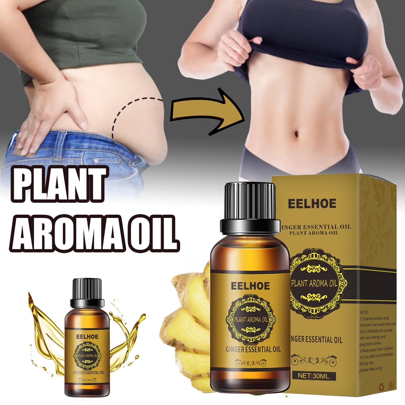 Ginger Essential Oil Swelling and Pain SPA Massage Oils for Body Hair Massage Therapy