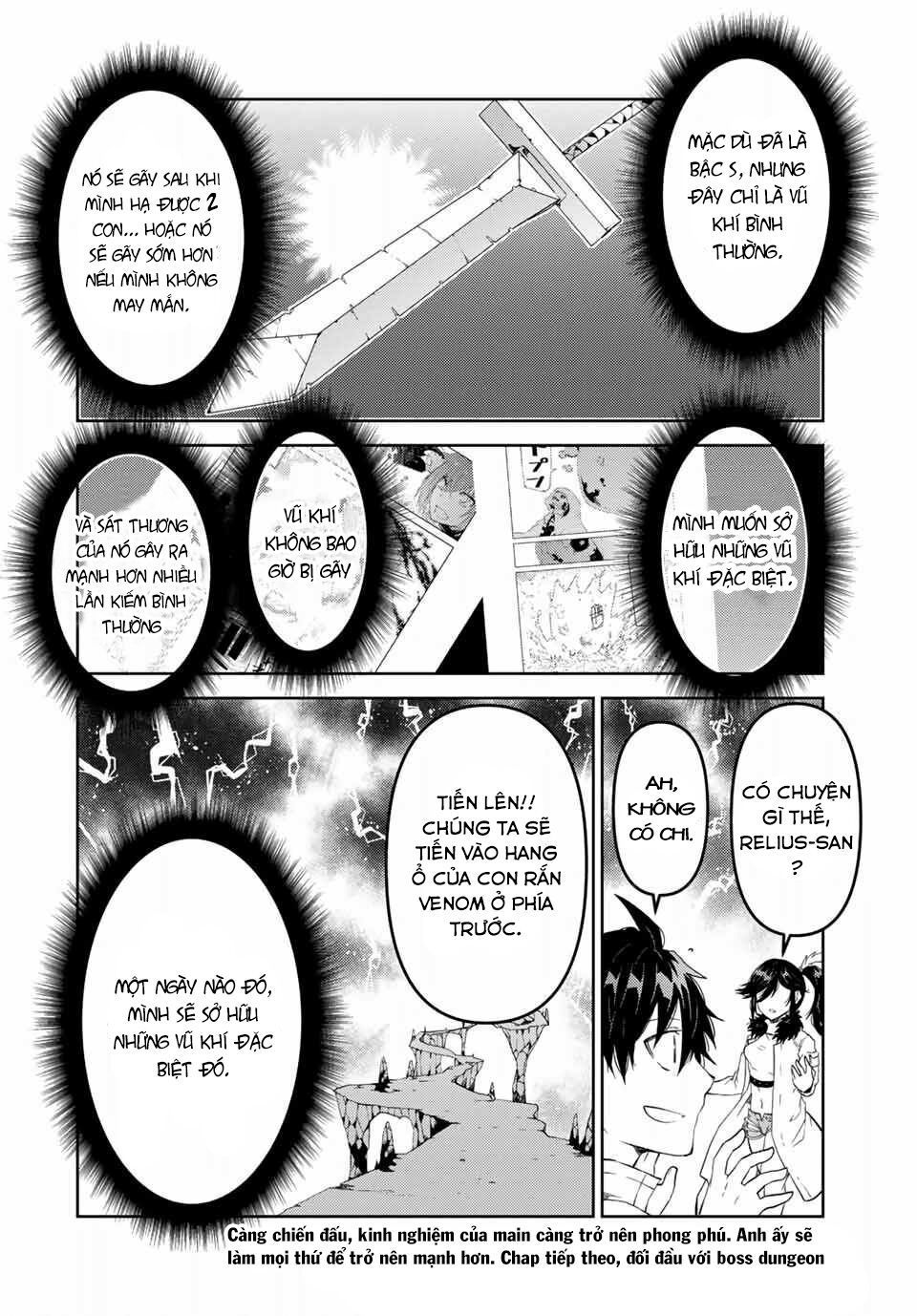 từ chức nghiệp yếu nhất trở thành "thợ rèn" mạnh nhất chapter 35 12