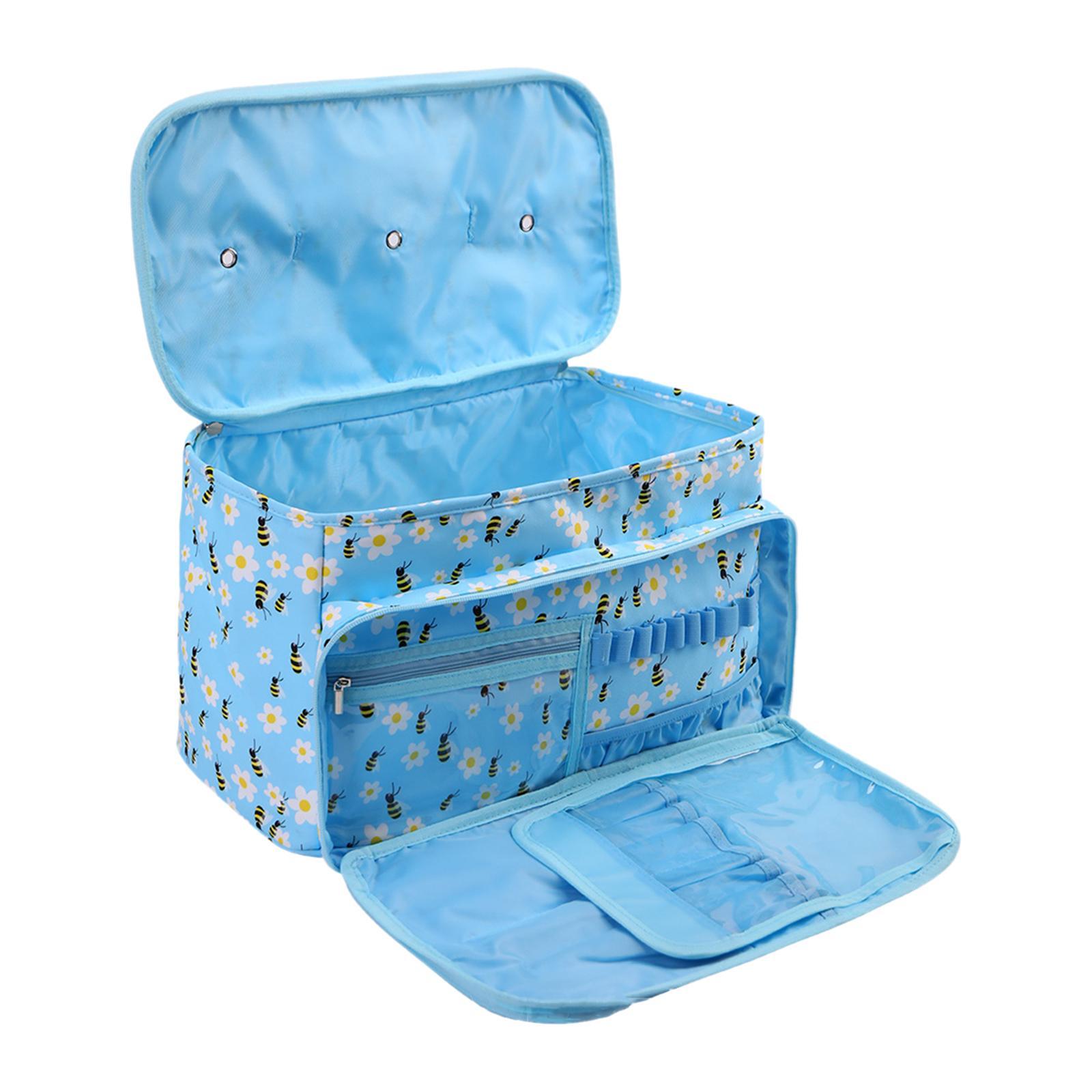 Yarn Storage Organizer Case for Crochet Hooks Crocheting Embroidery Supplies
