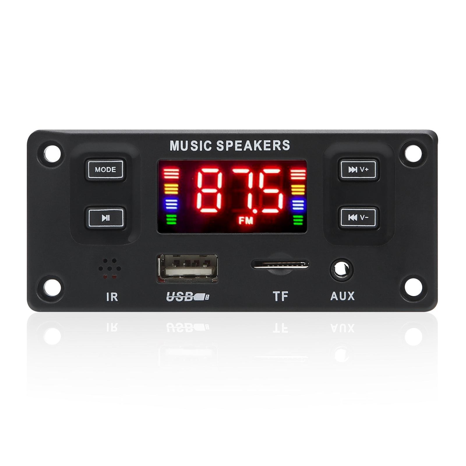 BT MP3 Player Decoding Board 12V Call Recording MP3 WMA WAV Ape MP3 Board