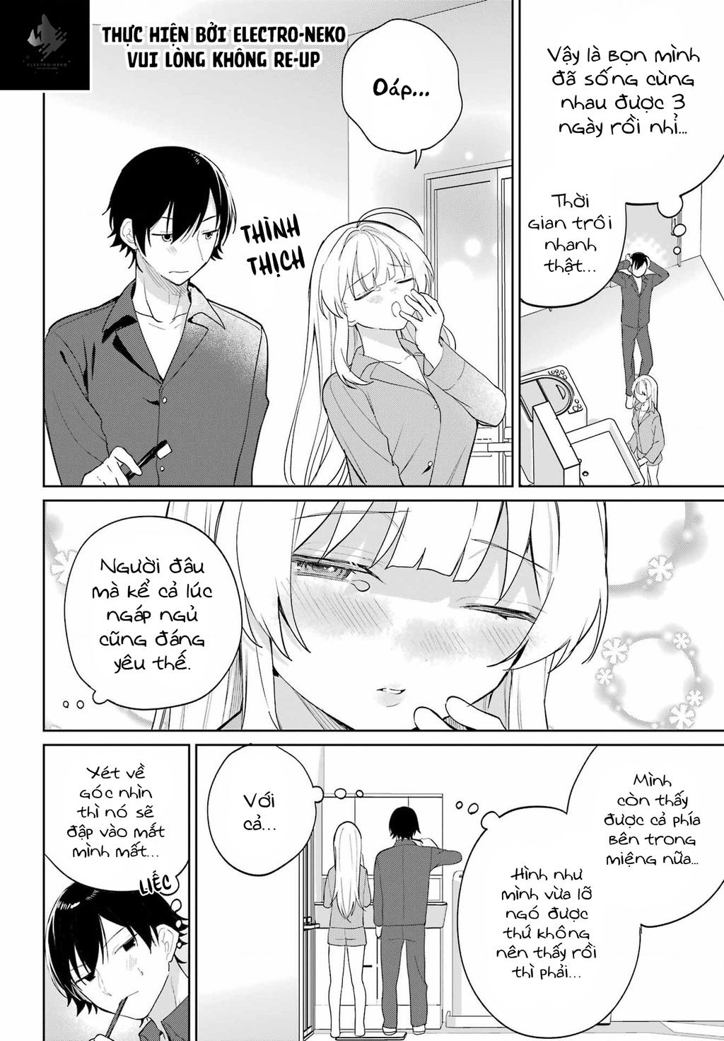 sau khi chuyển sang học online, tôi đành phải chuyển sang sống chung với cô nàng xinh đẹp nhất lớp chapter 4 3