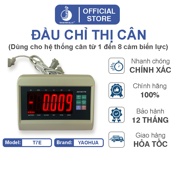 Đầu Chỉ Thị Cân Điện Tử T7E