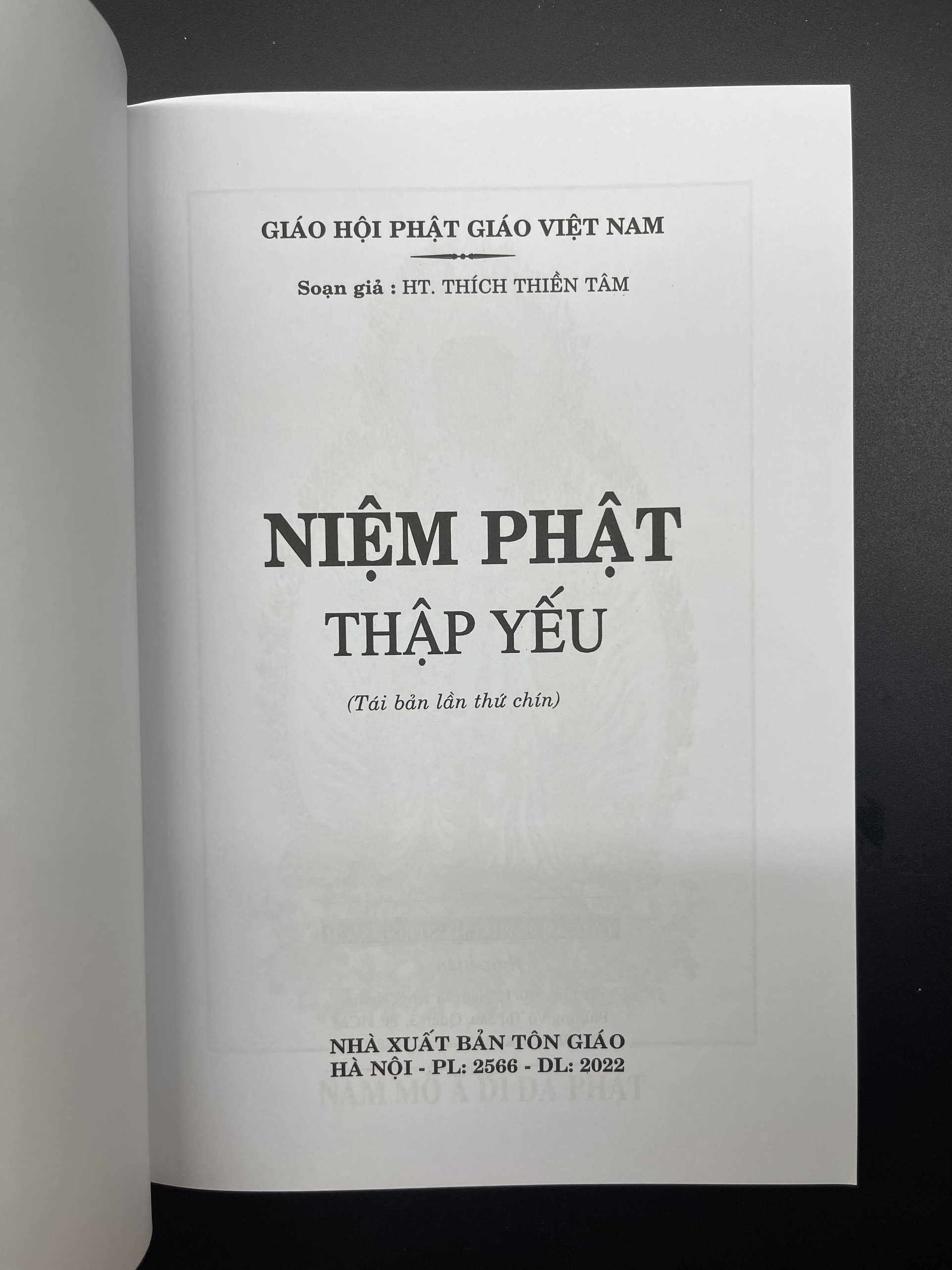 NIỆM PHẬT THẬP YẾU - HT Thích Thiền Tâm