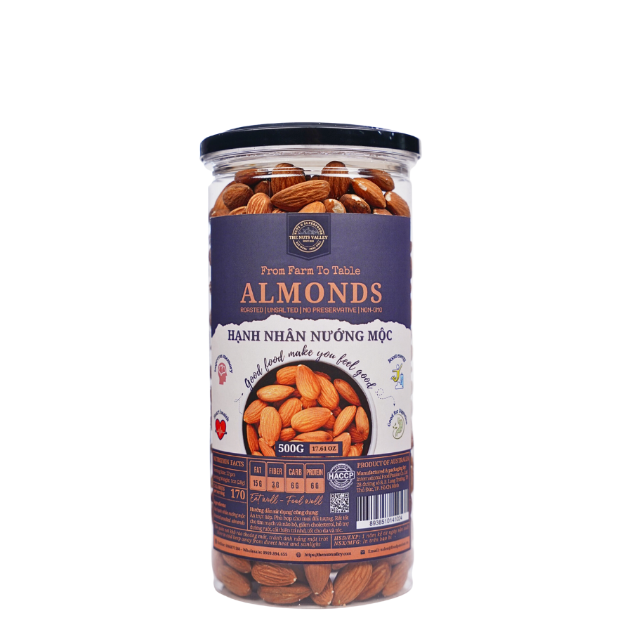 Hạt Hạnh Nhân - Almond The Nuts Valley