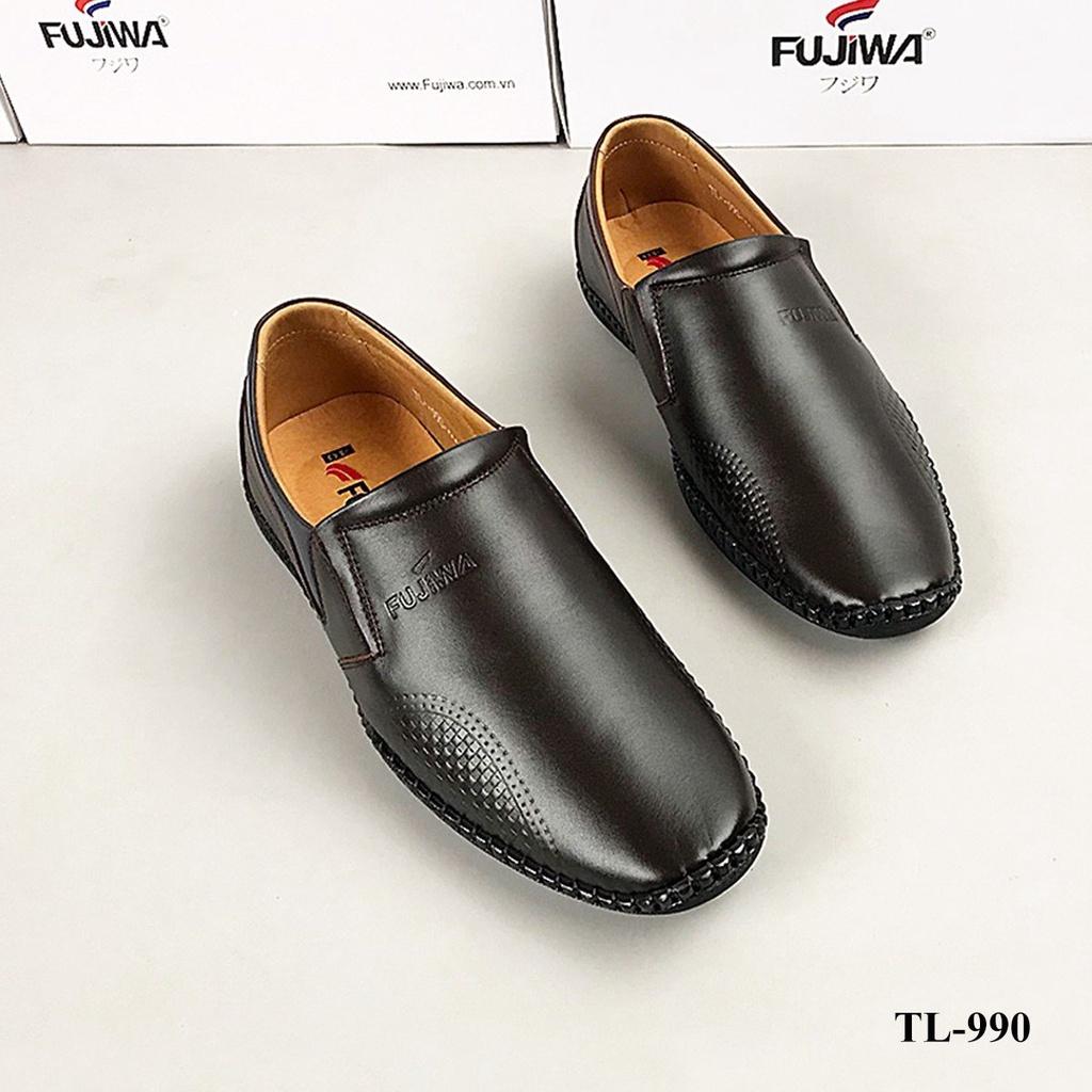 Giày Lười Giày Da Bò Nam Fujiwa - TL990. 100% Da bò thật Cao Cấp loại đặc biệt. Giày được đóng thủ công (handmade)