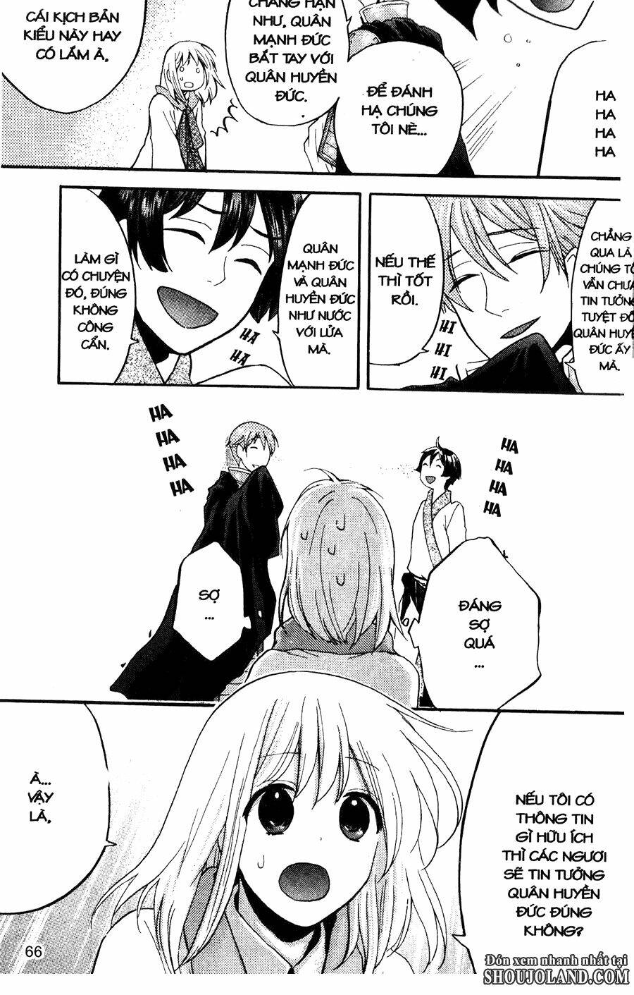 chuyện tình chiến quốc chapter 14 9