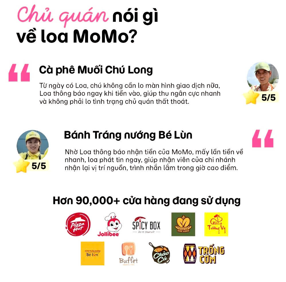 Loa Thông Báo Chuyển Khoản MoMo Tiền Về Trực Tiếp Ngân Hàng không mất phí Bản Tiết Kiệm