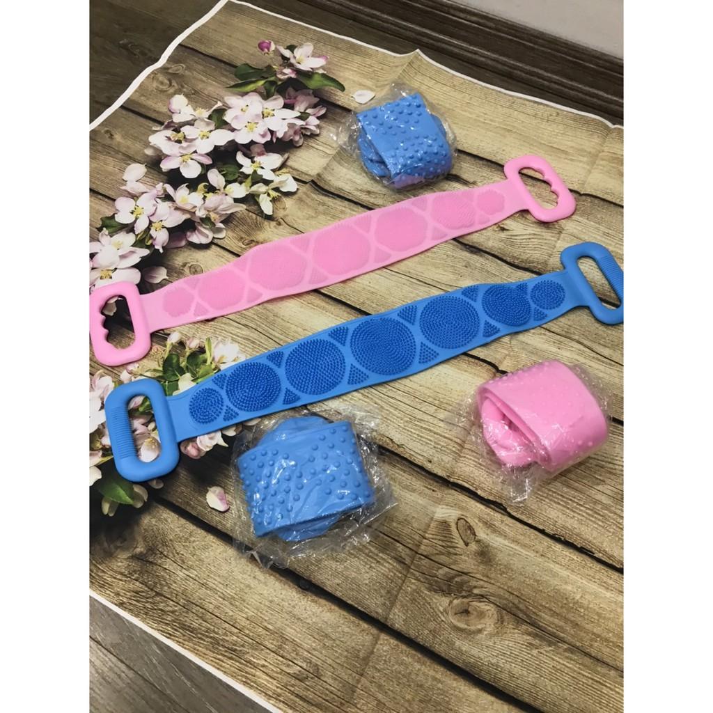 Dây mát xa tắm và cọ lưng 2 mặt