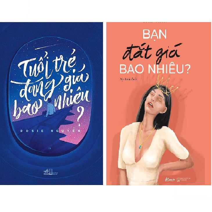 Combo Tuổi Trẻ Đáng Giá Bao Nhiêu Và Bạn Dắt Giá Bao Nhiêu Tặng Kèm Bookmark Gương Mặt Cảm Xúc