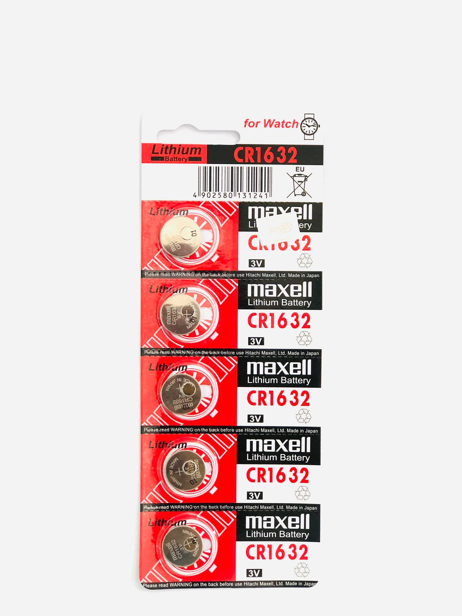 Combo 10 viên pin Maxell CR1632 chính hãng Nhật Bản