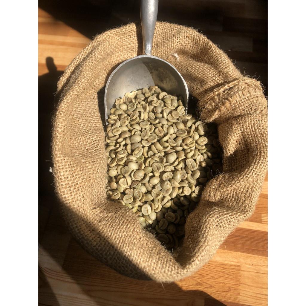 1kg Cà phê nhân xanh Arabica Cầu Đất (Nhặt tay, 100% trái chín)