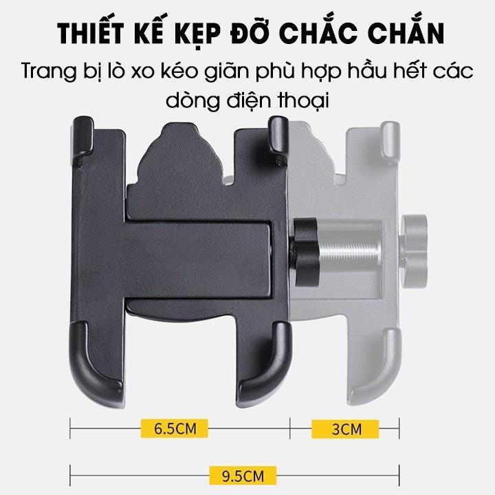 Giá Đỡ - Kẹp Điện Thoại Gắn Xe Máy C2 Chống Cướp Cực Chắc Chắn