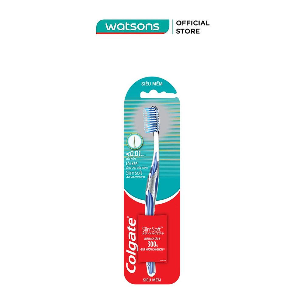 Bàn Chải Đánh Răng Colgate SlimSoft Advanced Siêu Mềm Mảnh Chăm Sóc Nướu