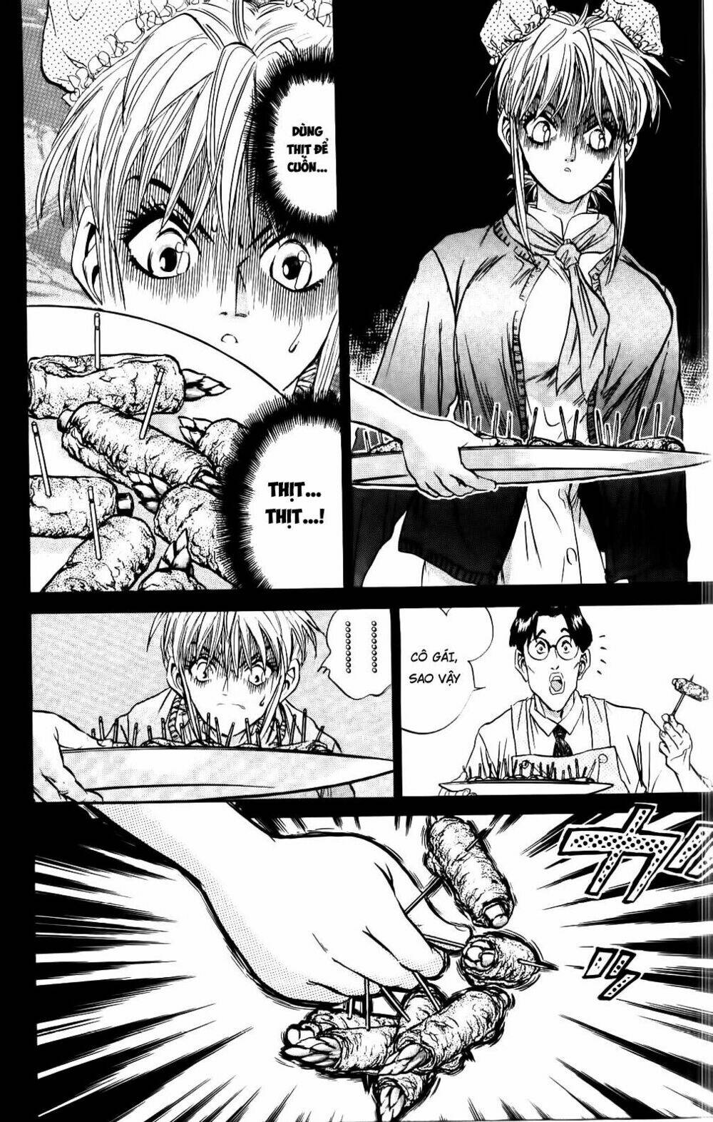 iron wok jan - đầu bếp siêu đẳng chapter 60 16