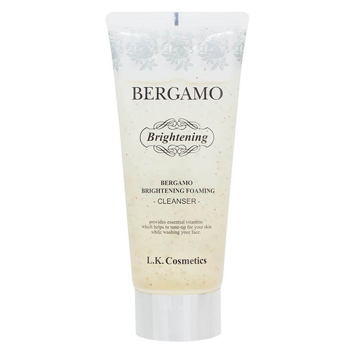 Sữa Rửa Mặt Dạng Gel Dưỡng Sáng Da, Giúp Săn Chắc, Chống Lão Hóa BERGAMO Foaming Cleanser 150ml