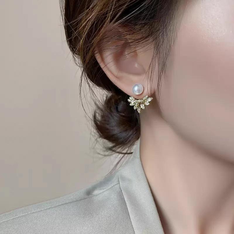 Khuyên tai bông tai nữ vành viền tai lạ đẹp thanh lịch dự tiệc Ring House