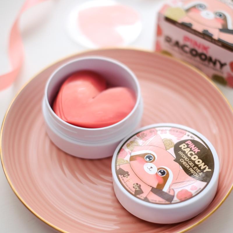 Hộp 30 Miếng Mặt Nạ Dưỡng Vùng Mắt và Má Secret Key Pink Racoony Hydro-Gel Eye &amp; Cheek Patch