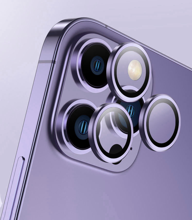 Miếng Dán Kính Cường Lực Lens Camera cho iPhone 14 / 14 Plus / 14 Pro / 14 Pro Max - Hàng Chính Hãng LEEU DESIGN