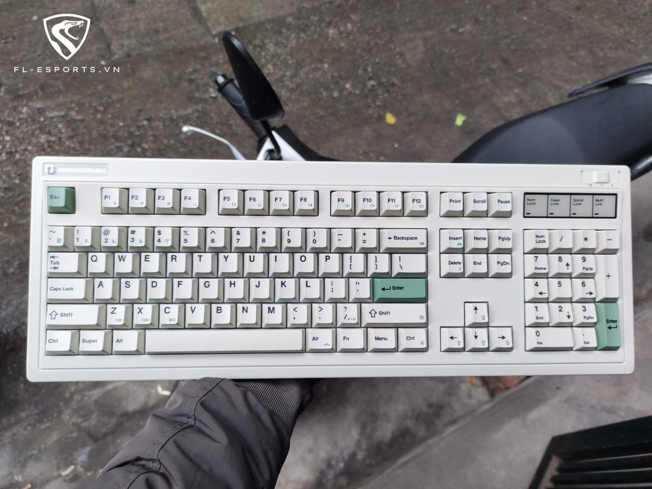 Bàn Phím FL-Esports OG104 Retro - Hàng chính hãng