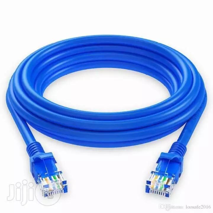 Cáp Mạng UTP Cat 5E Dây Xanh ( Bấm Sẵn 2 Đầu )Cable Lan UTP Cat 5E -15m