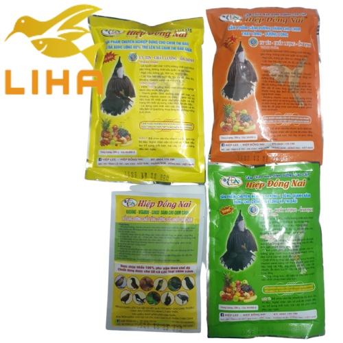 Combo 5Gói Cám Chào Mào Hiệp Đồng Nai New 200gr - Thức Ăn Chim Dùng Cho Chim Thay Lông Và Thi Đấu