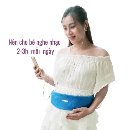 Tai nghe bà bầu cho bé, hỗ trợ thai giáo, giúp thai nhi thông minh từ bụng mẹ - imom care