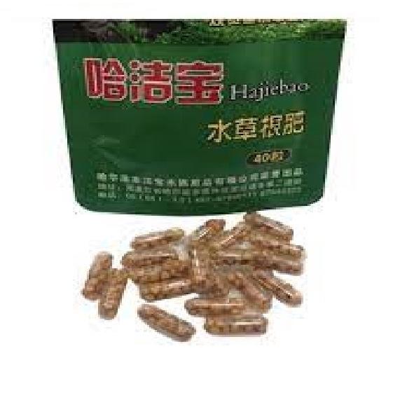 Phân nhét bể thủy sinh viên nén