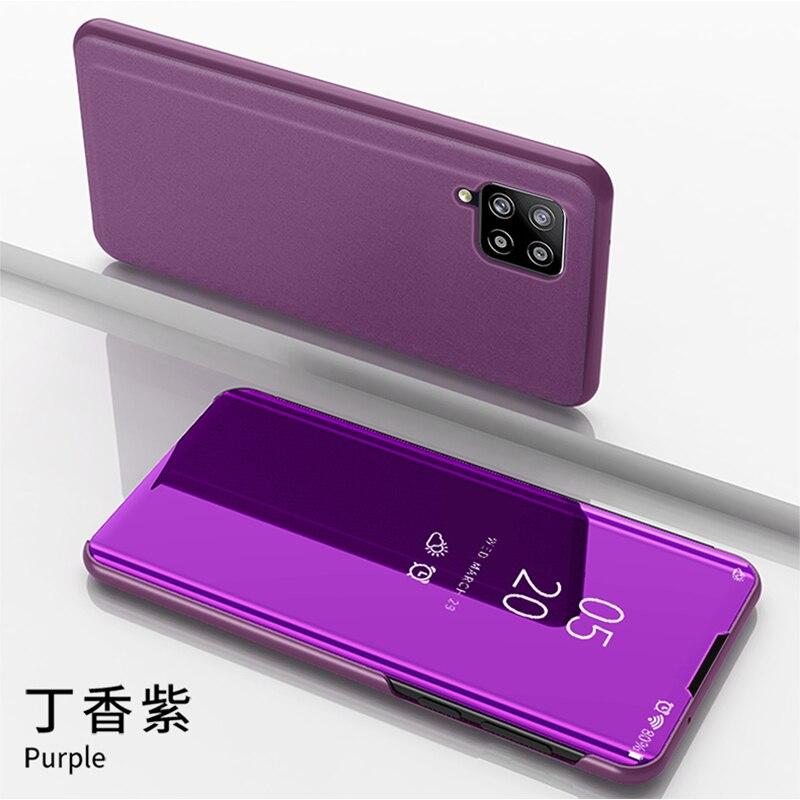 Bao Da Tráng Gương Thời Trang Cho Samsung S21 S30 Ultra A32 A42 Samsung S20 Fe 5g M51 A021S