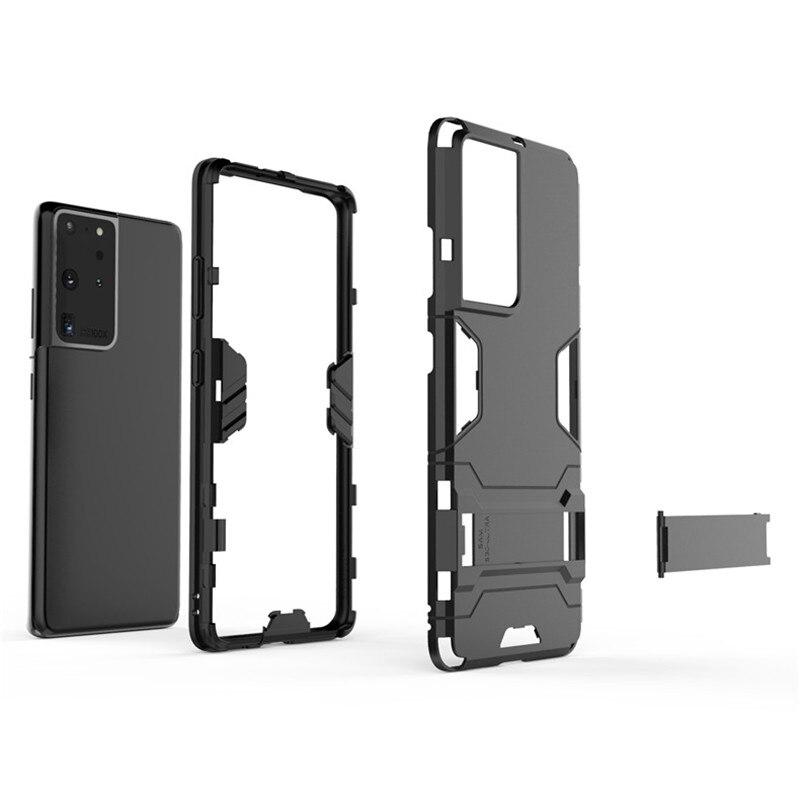 Ốp Lưng Chống Sốc Có Giá Đỡ Cá Tính Cho Samsung Galaxy S21 / Plus / Ultra 5g