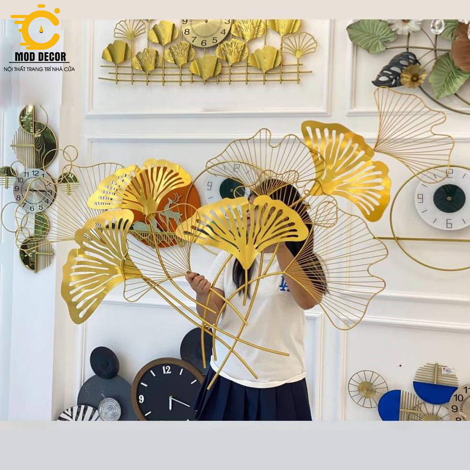 Tranh sắt treo tường trang trí MOD Decor, phong cách Bắc Âu nghệ thuật Lianzhang JJT mã 2042