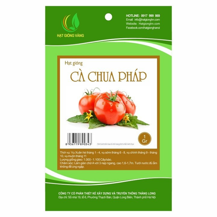 Hạt giống Cà chua Pháp 1
