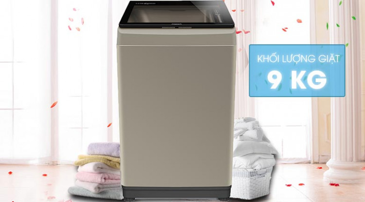 Khối lượng giặt 9 kg - Máy giặt Aqua 9 Kg AQW-U91CT N