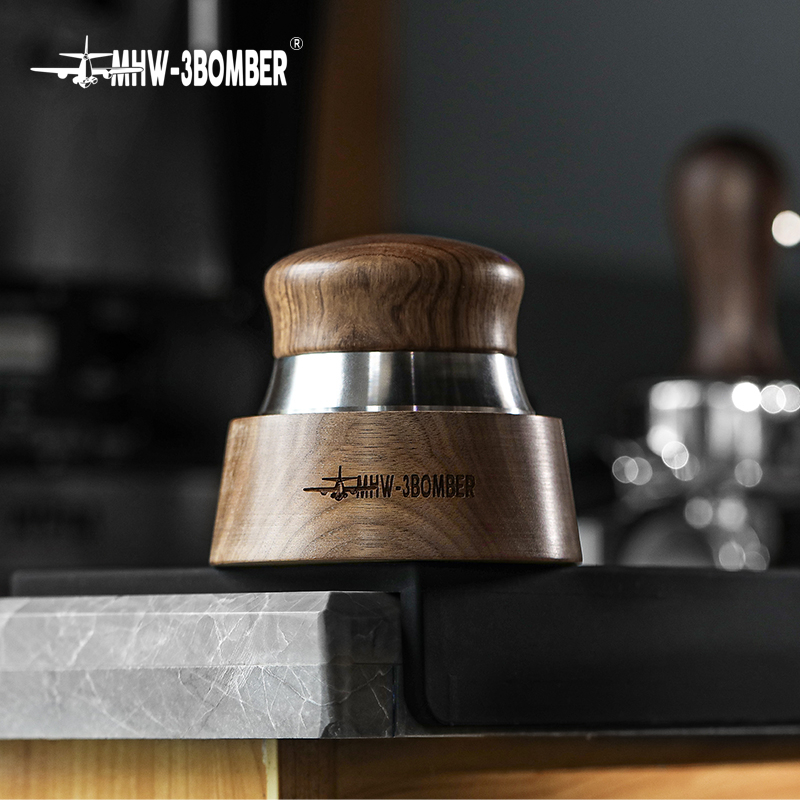 Đế Giá Đỡ Tamper MHW-3BOMBER Gỗ Óc Chó WALNUT  WALNUT TAMPER HOLDER STATION