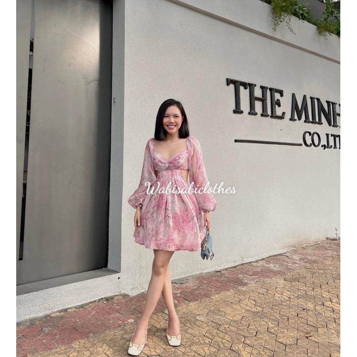 ĐẦM HOA CUT OUT N1302 Wabisabi