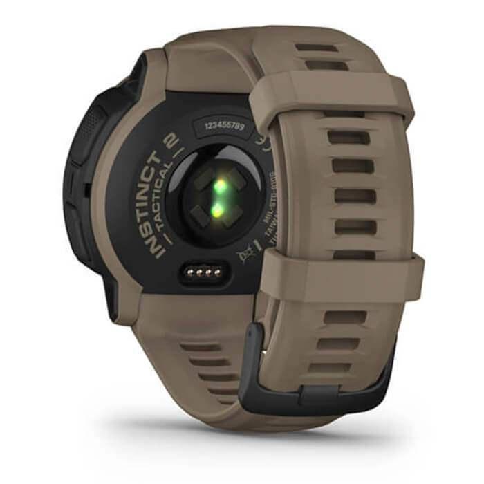 Đồng Hồ Thông Minh Garmin Instinct 2 Solar Tactical (Coyote Tan) - Hàng Chính Hãng