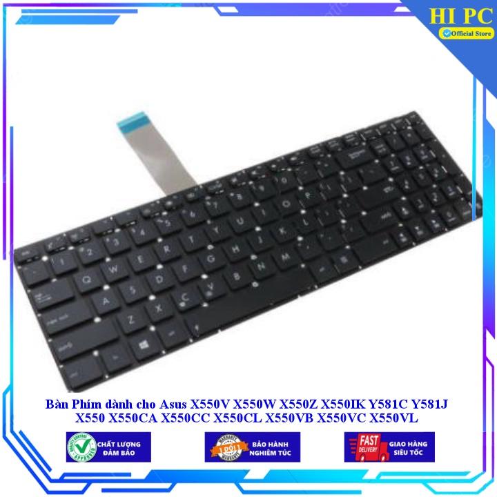 Bàn Phím dành cho Asus X550V X550W X550Z X550IK Y581C Y581J X550 X550CA X550CC X550CL X550VB X550VC X550VL - Hàng Nhập Khẩu