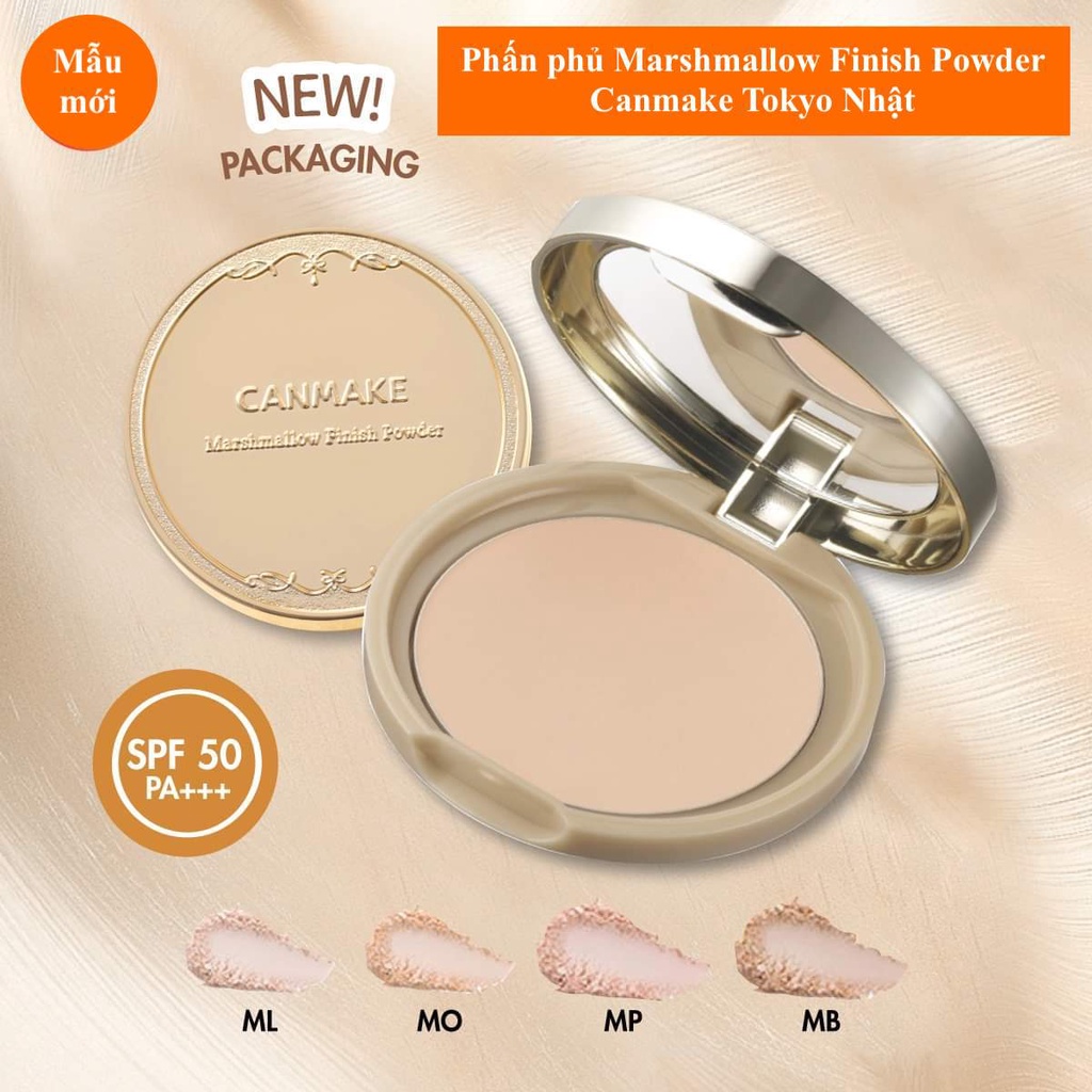 Phấn Phủ Siêu Mịn – Canmake Marshmallow Finish Powder