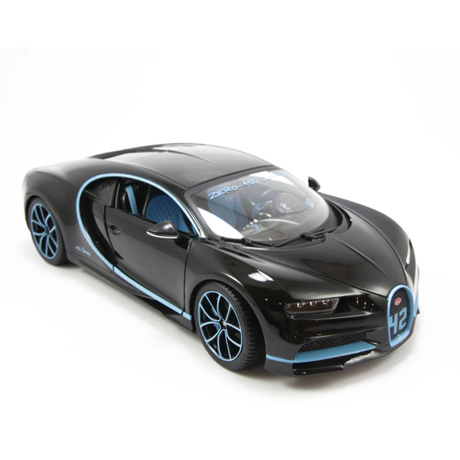 Mô Hình Xe Bugatti Chiron 1:18 Bburago -MH18-11040BK