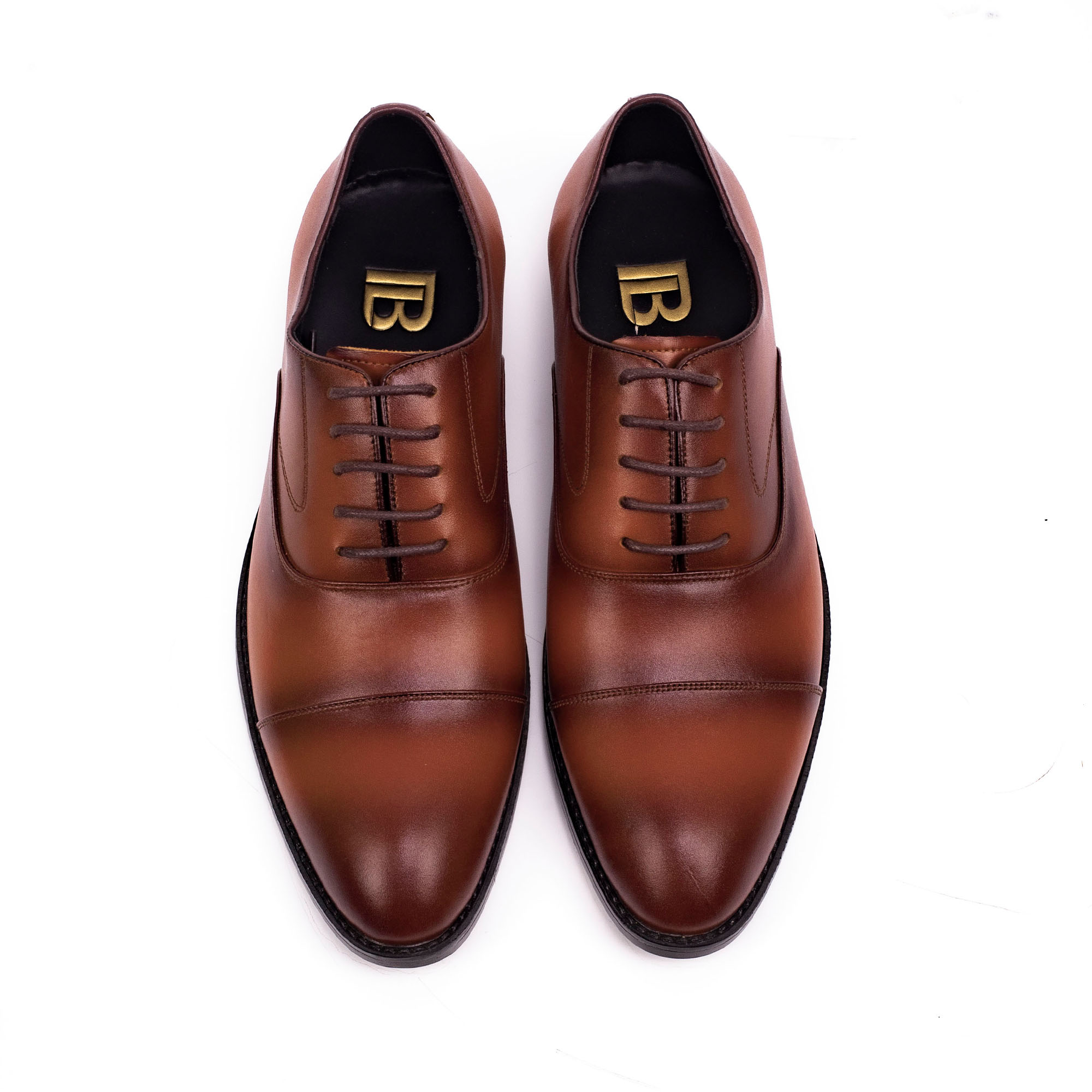 Giày da nam, giày oxford công sở Bụi Leather G105 - Da bò Nappa cao cấp